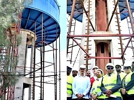 Les Cayes, the PM reaffirms the State's commitment to access to drinking water