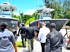 PM visited Coast Guard in Les Cayes