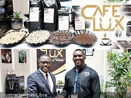 iciHaïti - Paris Café Festival : L’Ambassadeur d’Haïti en France, a visité le stand de Café Lux