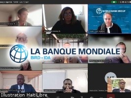 iciHaïti - Le Ministre de l’Environnement engage des discussions avec la Banque Mondiale