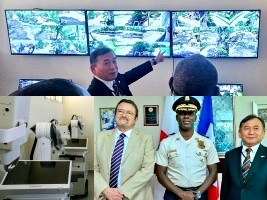 Strengthening of external security at the National Police Academy of Haiti