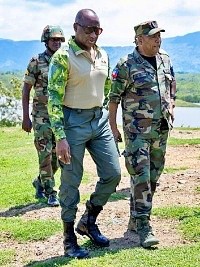 FAd’H - Minister Andrésol visited the Malpasse and Marion military bases