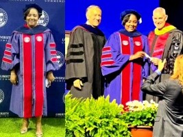 iciHaïti - La Ministre Sandra Paulemon reçoit son doctorat en politique publique