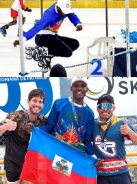 iciHaïti - Quito 2026 - Le rolleur haïtien Gesny Pierre-Louis champion catégorie «Free Jump Senior» (vidéo)