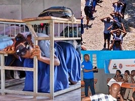 iciHaïti - Sécurité : Exercices de simulation d’évacuation dans les écoles