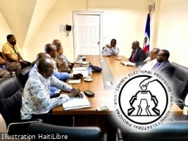 Elections : The CEP meets with the Electoral Security Unit