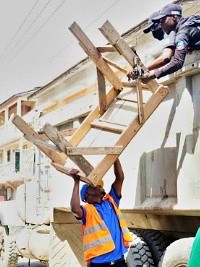 iciHaïti - Cap-Haïtien : Opération mouvementée de déguerpissement des trottoirs (vidéo)