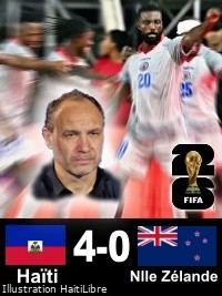Haiti - 2026 World Cup Preparation : In a friendly match, Haiti crushes New Zealand [4-0]