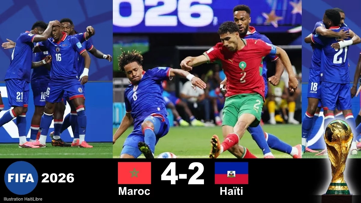 Haïti - Mondial 2026 : Le Maroc s’impose difficilement sur Haïti [4-2] (vidéo)