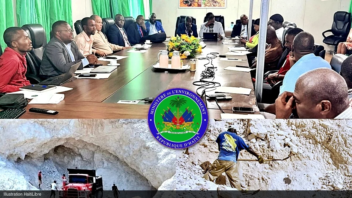 Environment : Haiti's Ministry is in dialogue with sand quarry operators