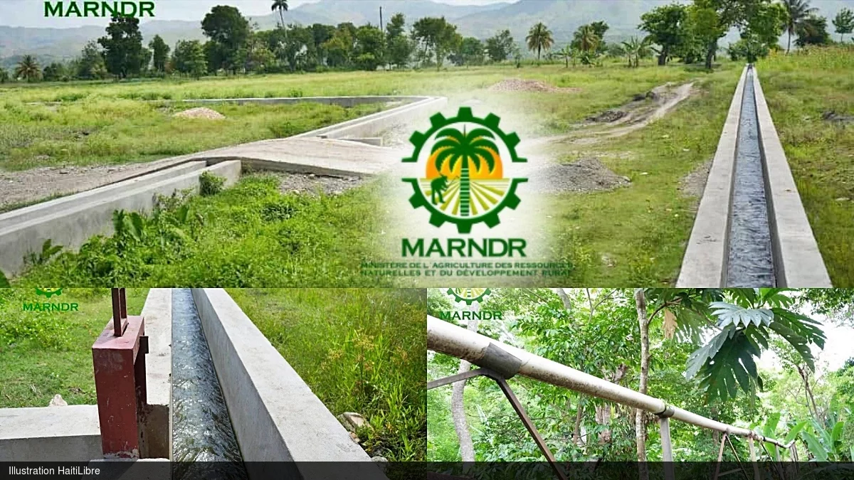 Haiti's Agriculture Ministry strengthens hydro-agricultural infrastructure in the Central Department