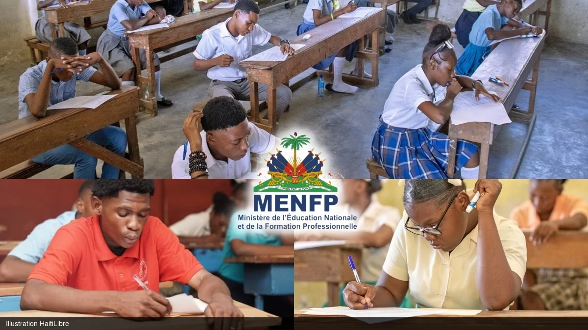iciHaïti - Examens d’États : Le Ministre de l'Éducation satisfait du déroulement de la première journée