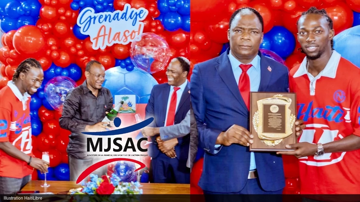 iciHaïti - Mondial 2026 : Le MJSAC rend hommage aux Grenadiers Woodensky Olivier Pierre et Danley Jean-Jacques