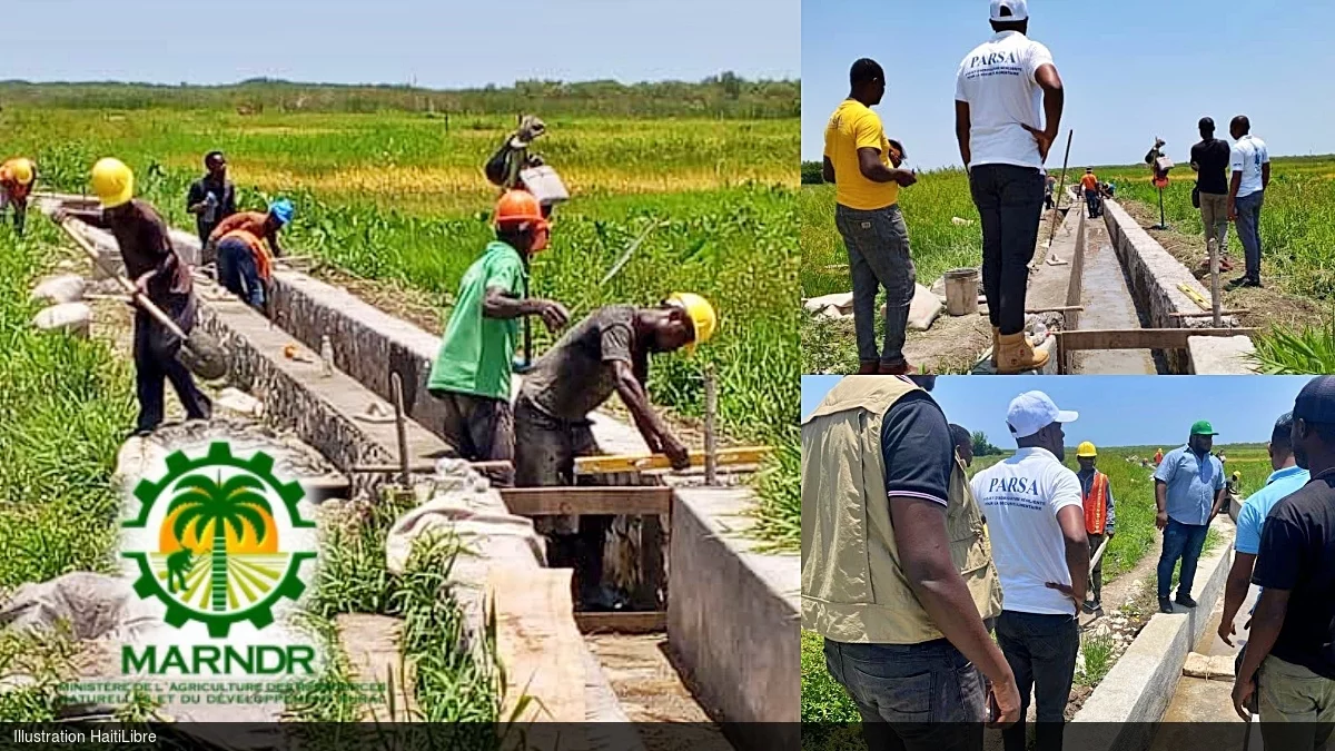 iciHaïti - Corail : Suivi des chantiers hydro-agricoles
