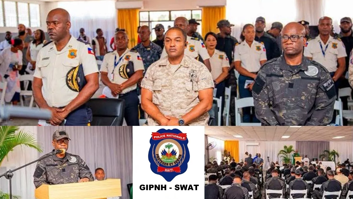 iciHaïti - PNH : Célébration des 30 ans du groupe d’intervention GIPNH-SWAT