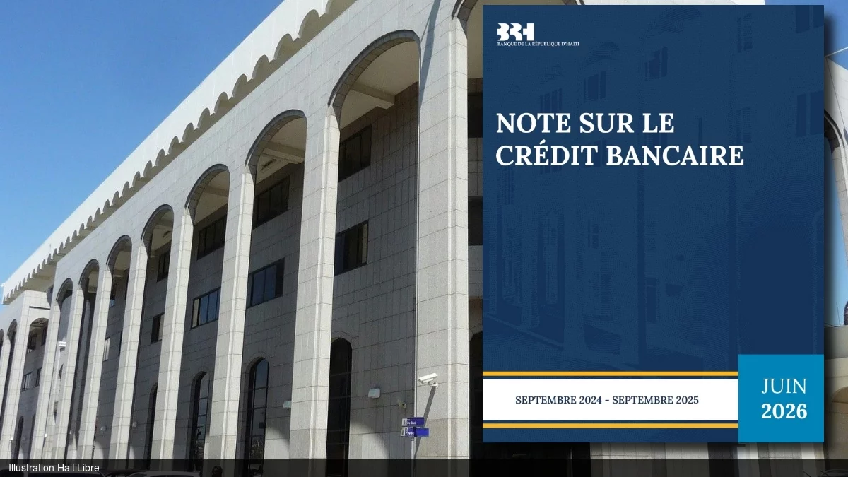 Haïti - Économie : Le crédit bancaire au secteur privé en légère progression de 0,3 % après 2 ans de contraction