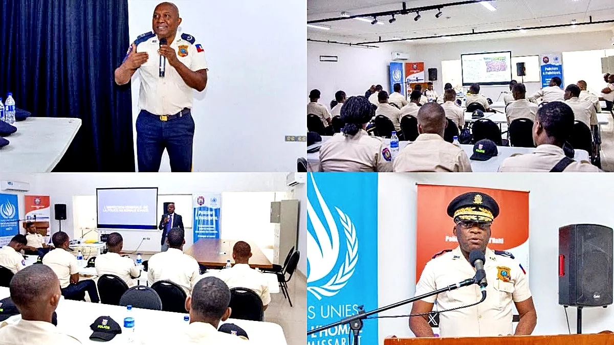 iciHaïti - IGPNH : Session de formation pour les policiers de la 36e promotion