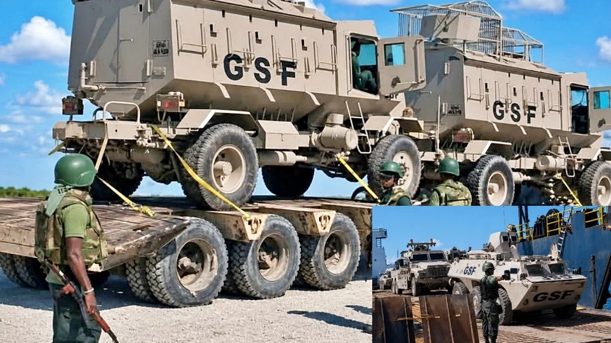 Artibonite : GSF soldiers land in Gonaïves