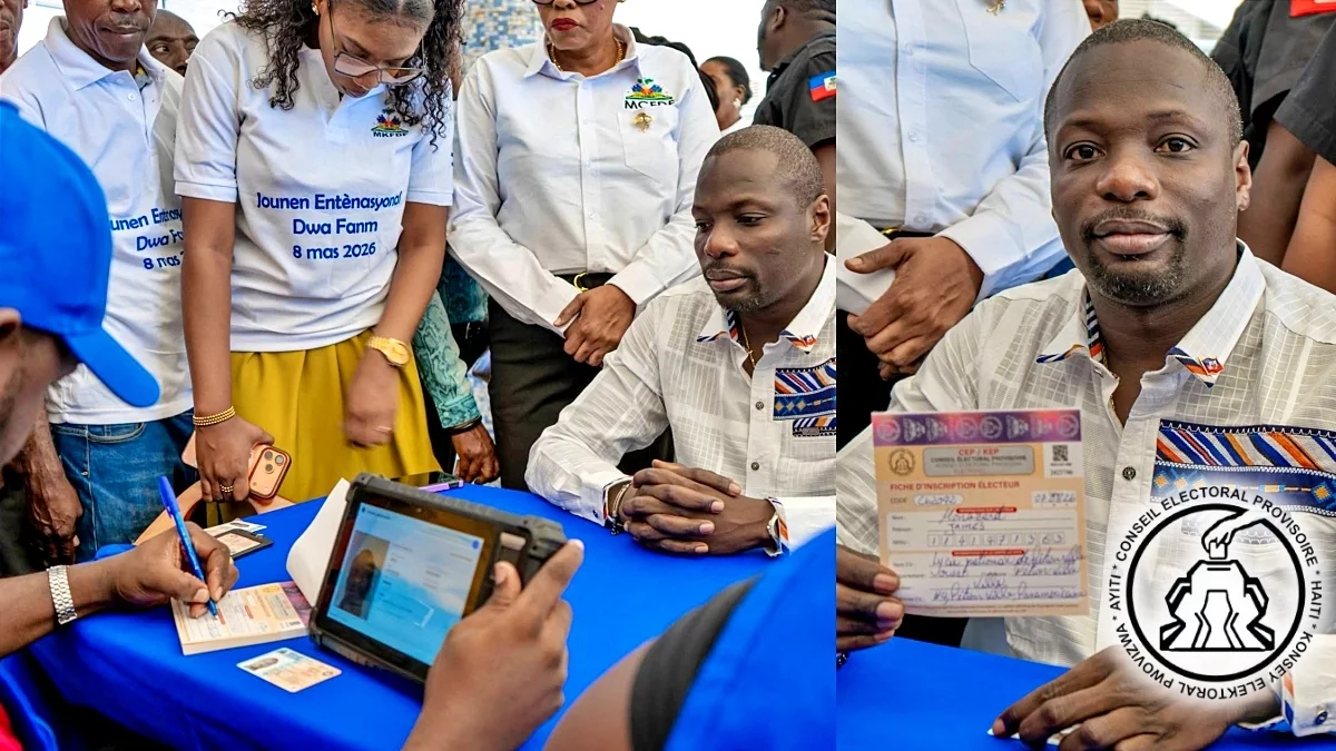 iciHaïti - Élections : Le Ministre du Commerce appelle les citoyens à s’inscrire sur la liste électorale