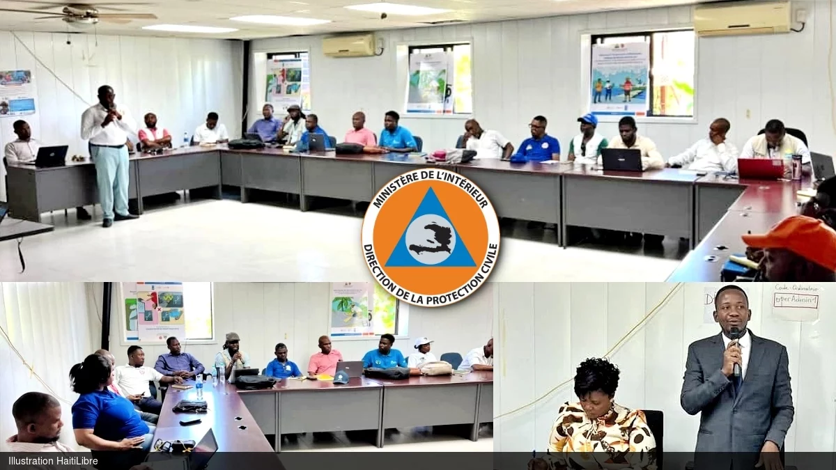 iciHaïti - Dépt. Centre : 27ème réunion de coordination de la Protection Civile du Centre