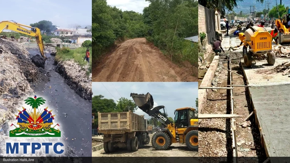 iciHaïti - Infrastructures : Les travaux Publics en actions