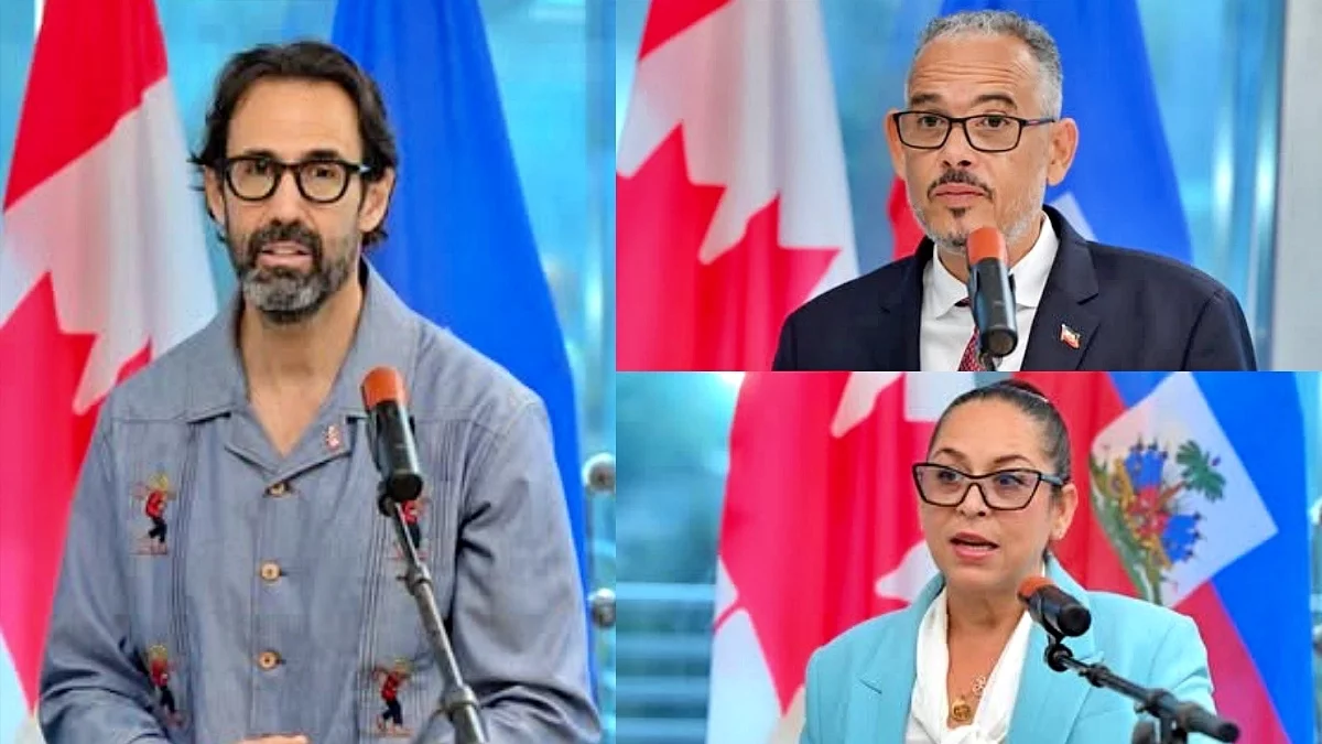iciHaïti - Cérémonie de départ de l’Ambassadeur du Canada André François Giroux