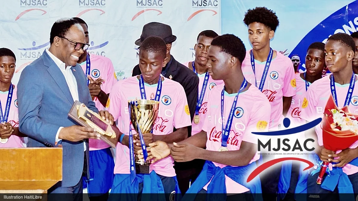 iciHaïti - Sports : Félicitations Ministre de la Jeunesse aux Grenadiers U-14