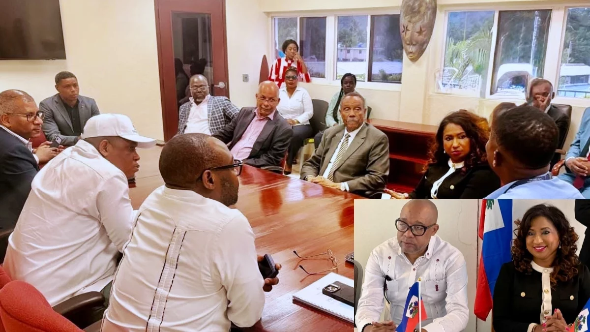 Haïti - Santé : Le Ministre Sinal a reçu la visite d’une délégation de l’Agence Caribéene de santé publique