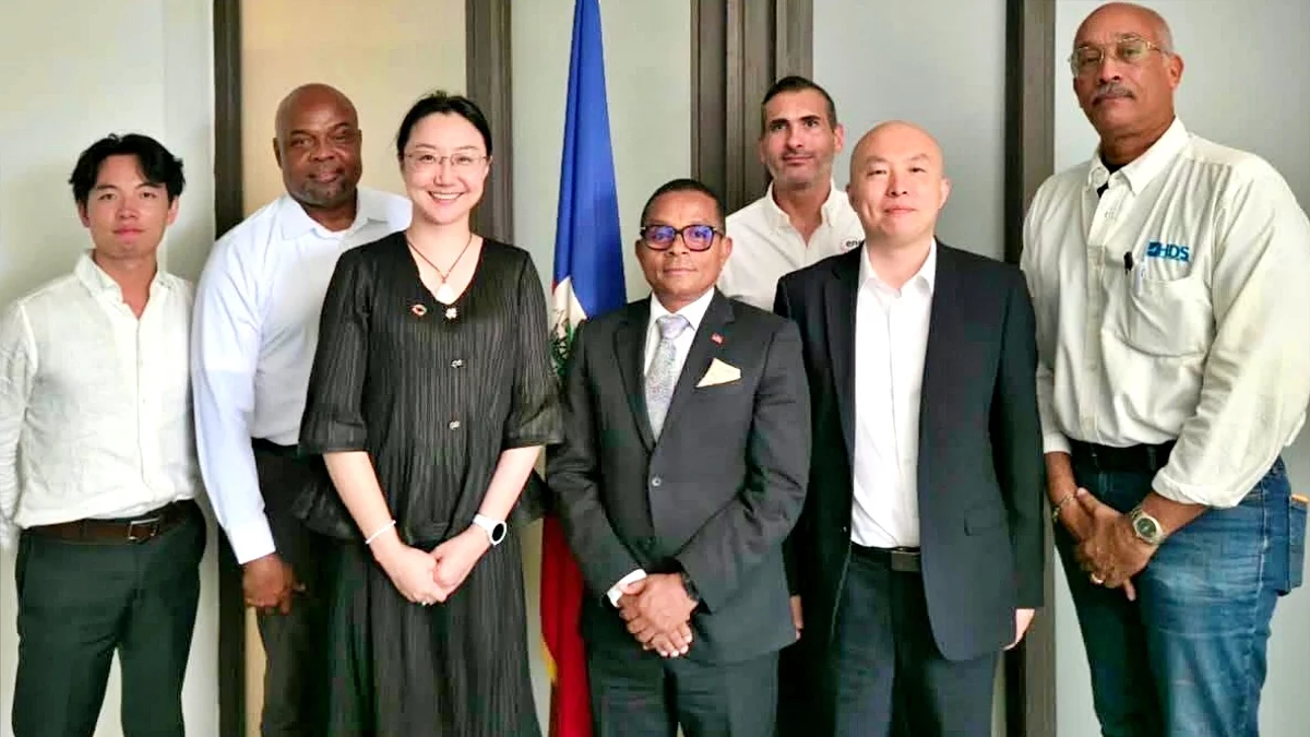 Haiti - Green Energy : Strategic Exchange Between the Ministry of Public Works and Huawei