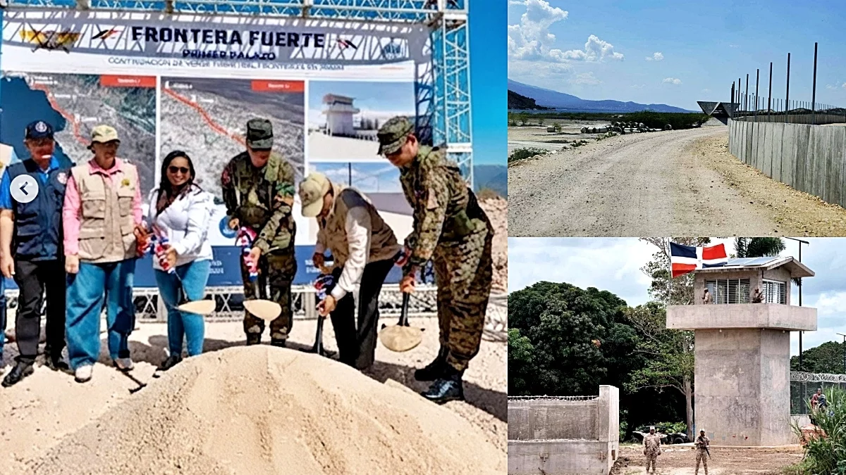 iciHaïti - Rép. dominicaine : Construction d’un nouveau tronçon du mur frontalier à Jimaní