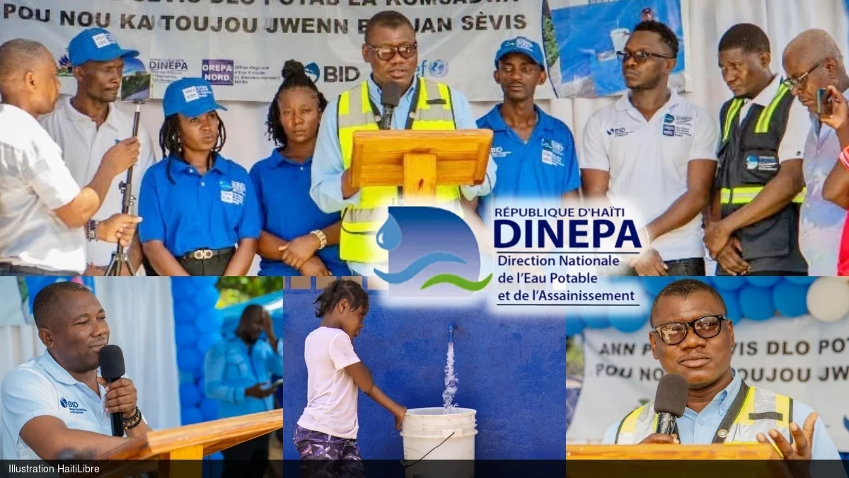 iciHaïti - DINEPA : Eau Potable en service à Vallières
