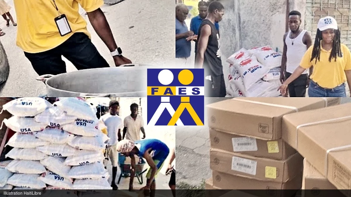 iciHaïti - Social : L’aide alimentaire se rapproche des familles déplacées de Bourdon et Solino                                                                 