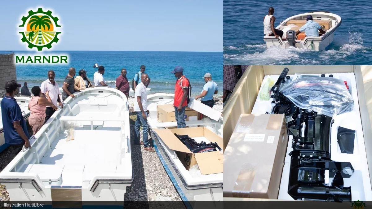 Haïti - Agriculture : Importante distribution d’équipements aux pêcheurs de la Grande Anse