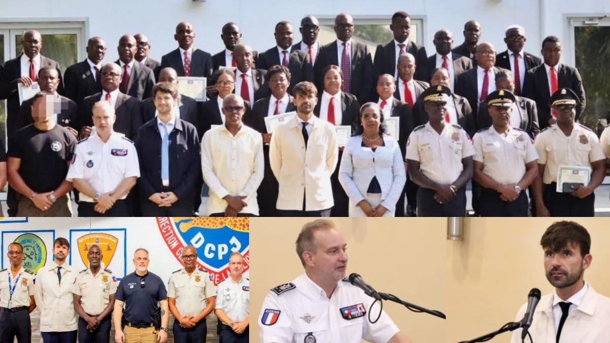 iciHaïti - Formation : Remise de diplômes à des agents de l’Unité de Sécurité Présidentielle
