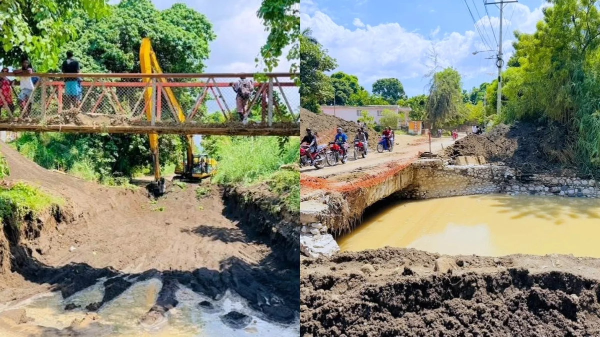 iciHaïti - Léogâne : Lancement du chantier de la rivière Rouyonne