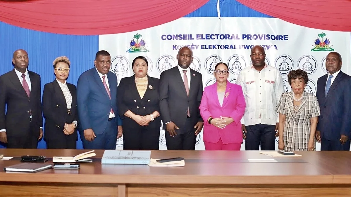 Haïti - Élections : Visite de travail de la Ministre des affaires étrangères au CEP