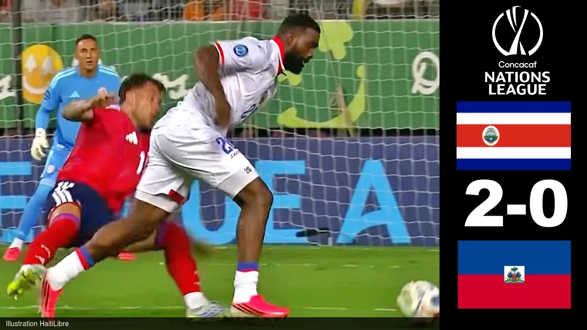 Haïti - Ligue des Nations 2026 : Haïti s’incline [2-0] devant le Costa Rica, mais se qualifie pour les 1/4 de finale (vidéo)