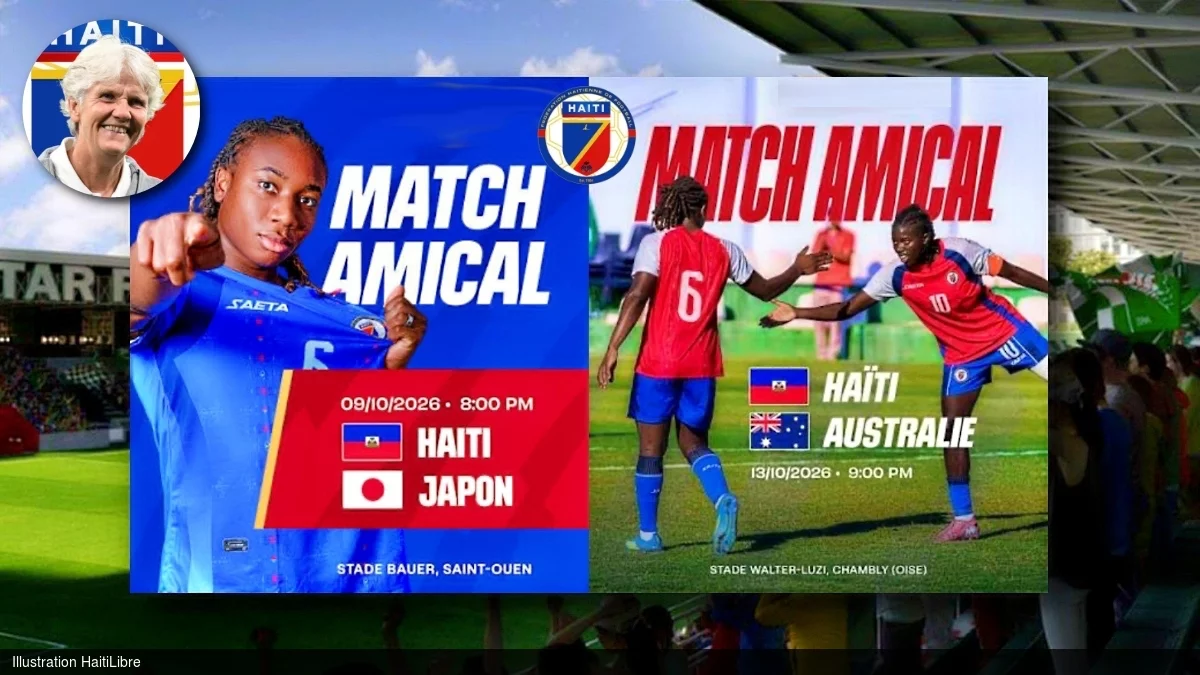 Haïti - FLASH, Deux matchs amicaux de haut niveau pour nos Grenadières sénior (Liste des joueuses)