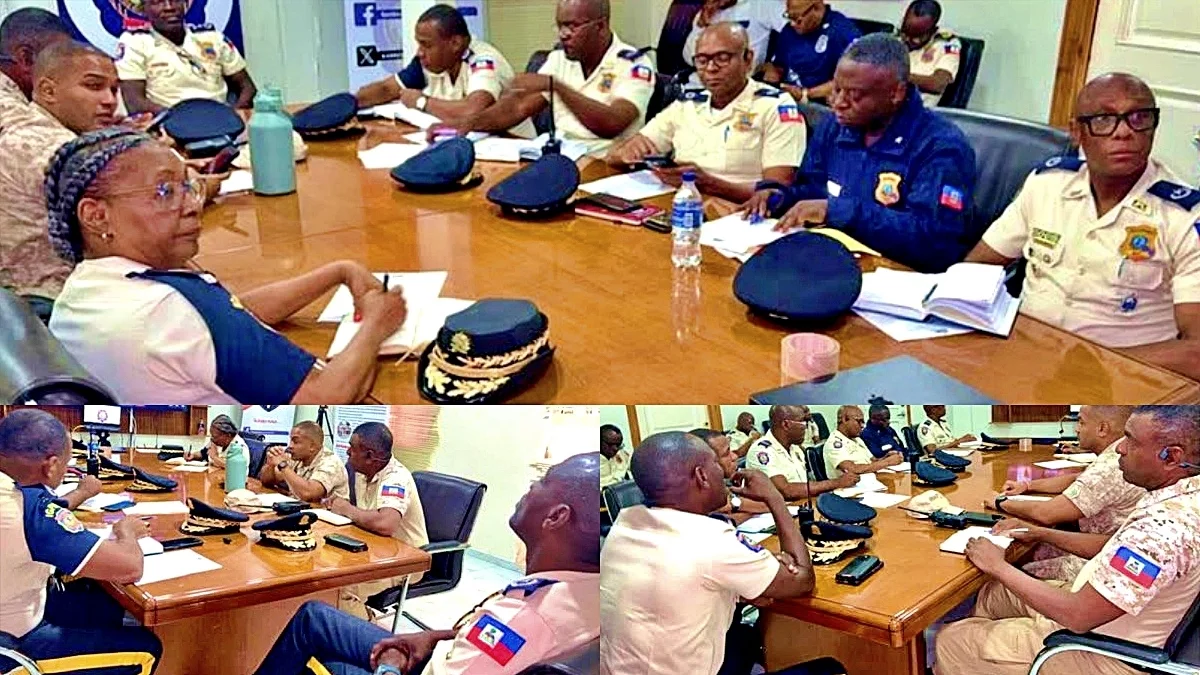 Haïti - Sécurité : Réunion du Haut commandement de la PNH avec les Directeurs Départementaux