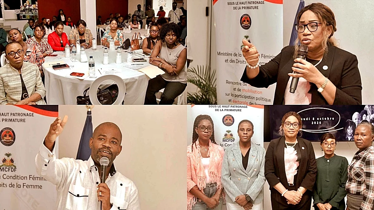 iciHaïti - Politique : Implication des femmes dans la vie publique et le processus électoral
