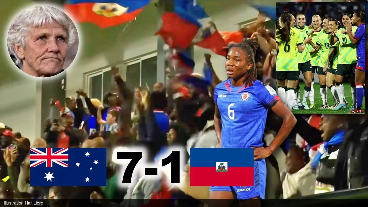Haïti - Prépa. Brésil 2027 : Lourde défaite d’Haïti face à l’Australie [7-1], Corventina sauve l’honneur (vidéo)