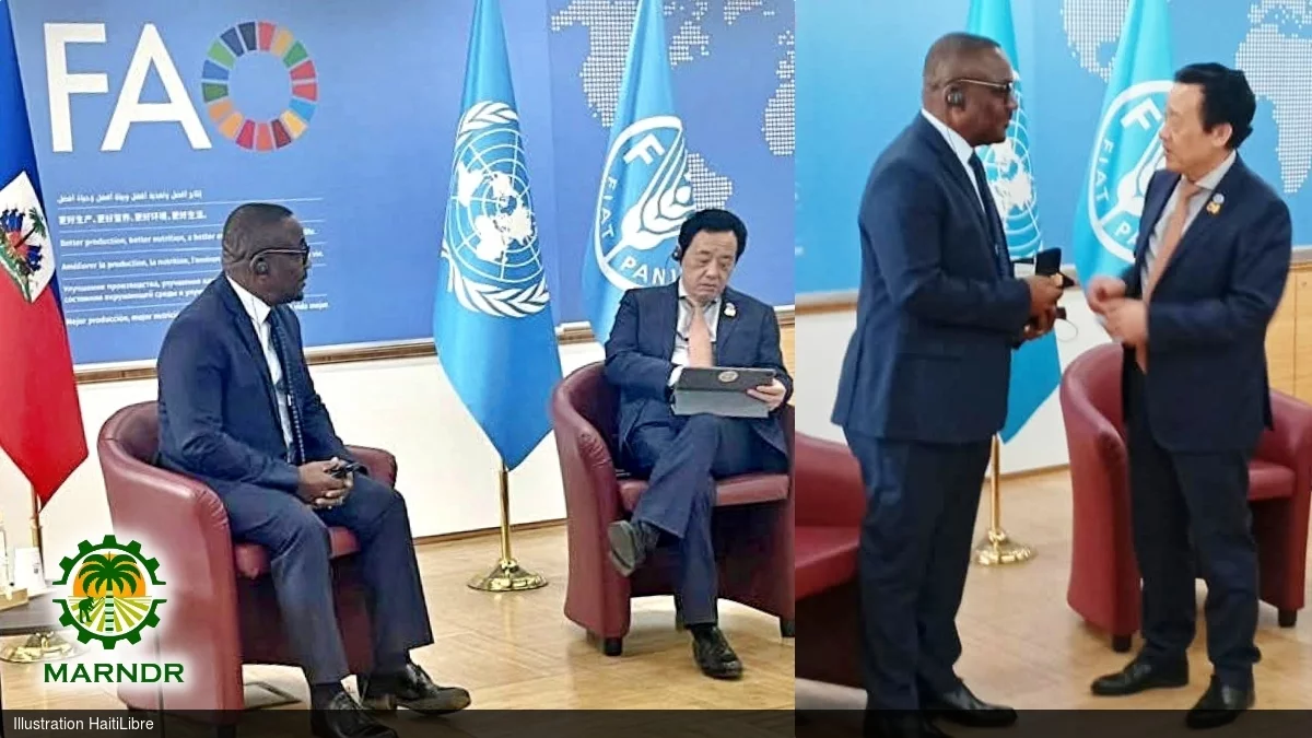 Haiti - Rome : Minister of Agriculture calls for resources commensurate with the urgency