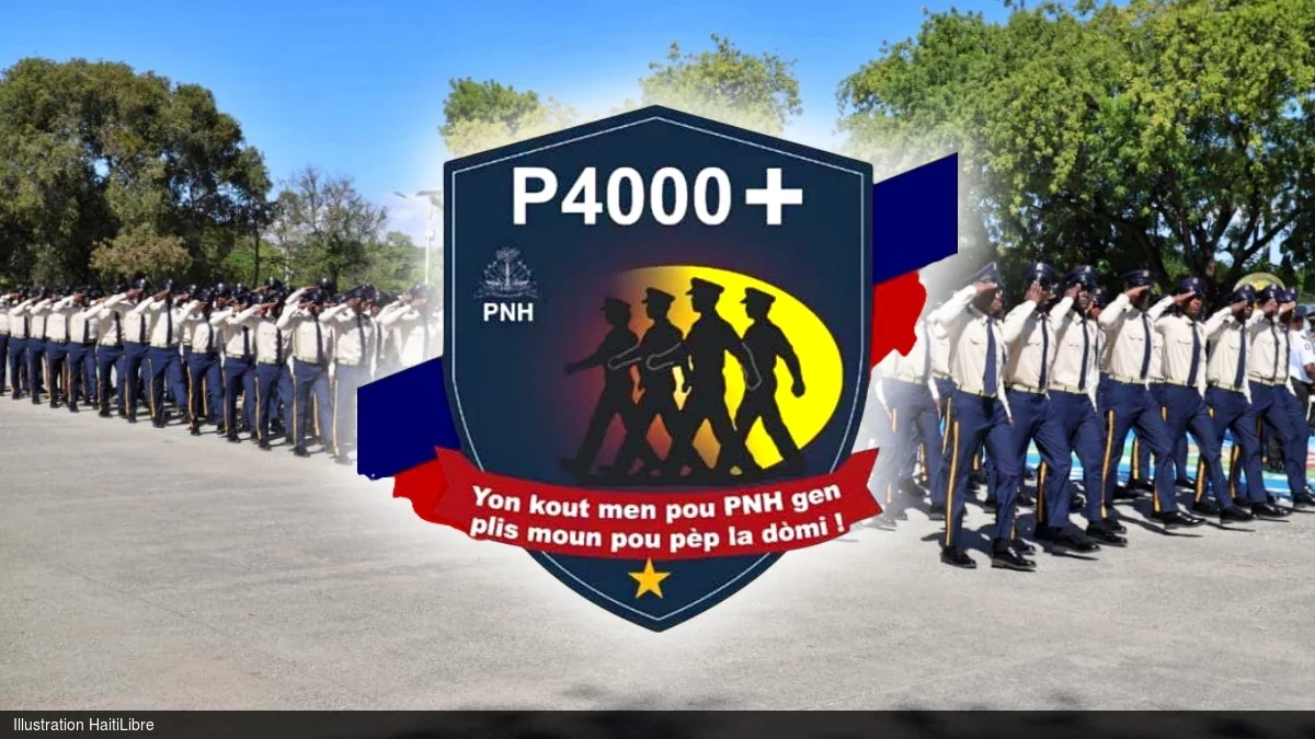 P4000+ Program : 2,069 new police officers integrated into the PNH