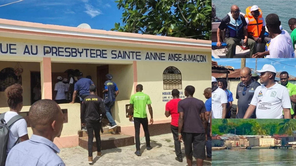 iciHaïti - Santé : Visite historique aux îles Cayemites