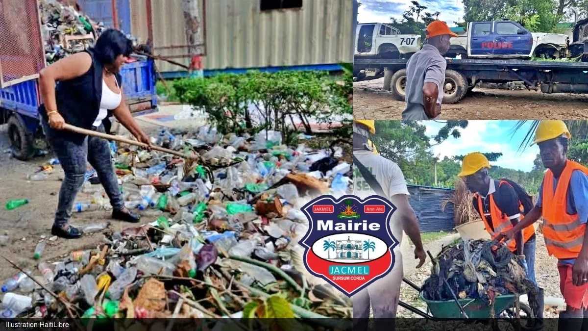 iciHaïti - Jacmel : Vaste campagne de nettoyage