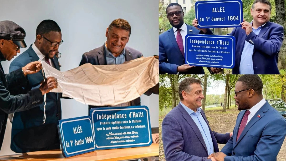 iciHaïti - France : Dévoilement d’une plaque commémorant l’indépendance d’Haïti