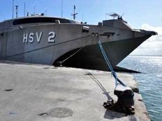 Haïti - Humanitaire : Le navire américain «Swift HSV 2» en Mission en Haïti