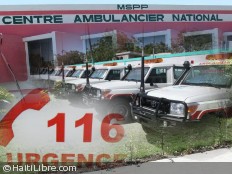 Haiti - Health : Inauguration of National Ambulance Center (CAN)