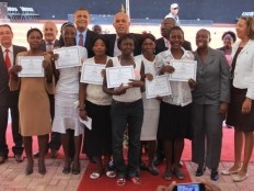 Haiti - Education : Delivery of certificates to 750 new literates