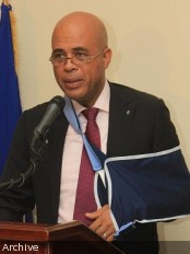 Haiti - Health : After his surgery the President Martelly is doing well